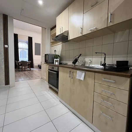 E 37 Downtown Whit Garage Opcional * بودابست