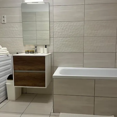 E 37 Downtown Whit Garage Opcional بودابست